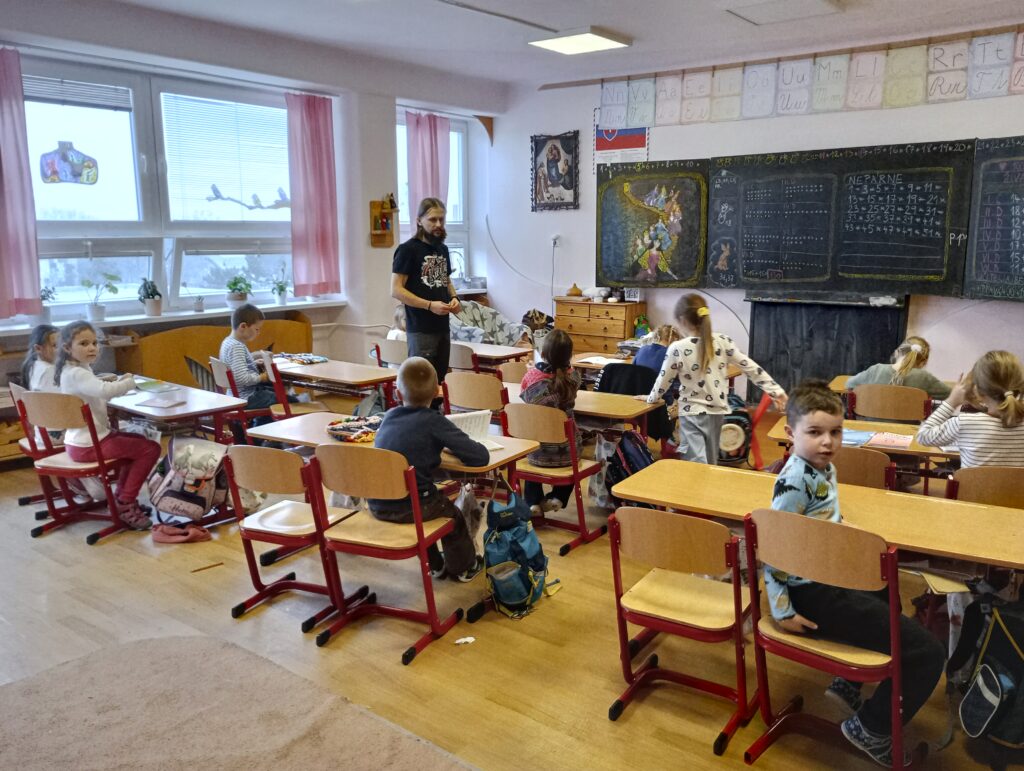 Živá škola na Mostnej v Nových Zámkoch. FOTO: Som Novozámčan/Richard Prutkay