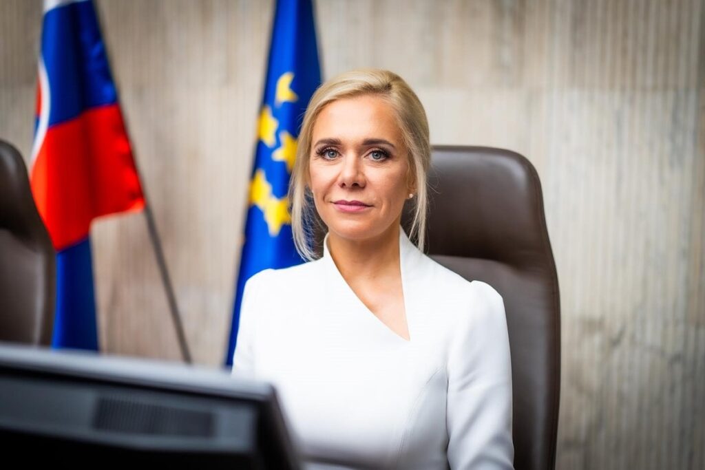 Ministerka hospodárstva Denisa Saková. FOTO: Facebook