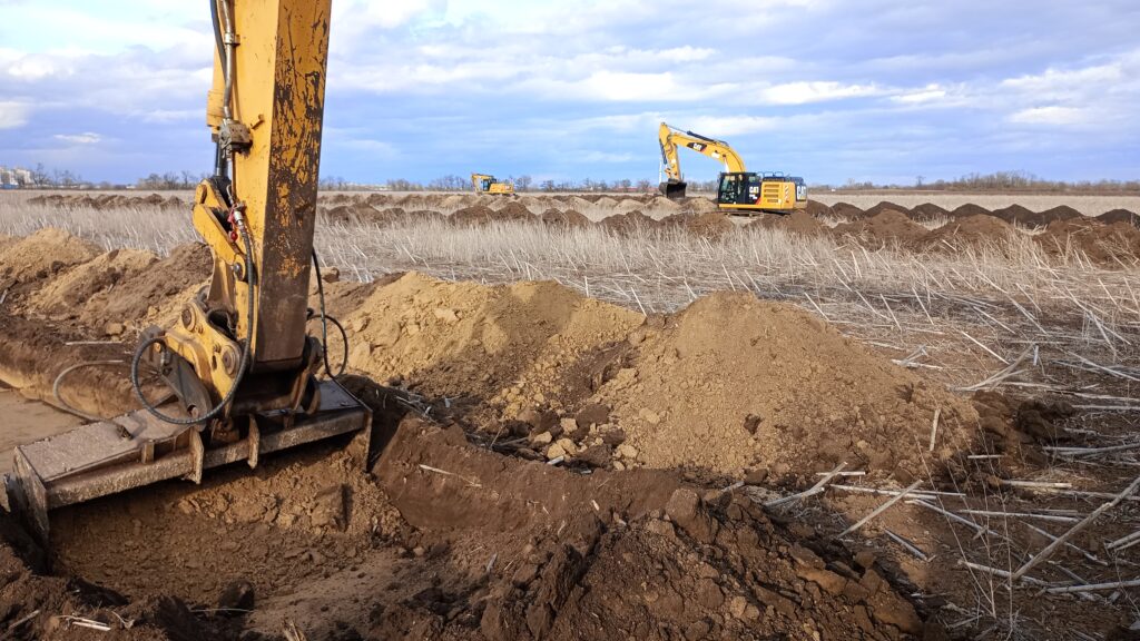 Archeologický výskum pre Baterkáreň Šurany. FOTO: Som Novozámčan/Richard Prutkay